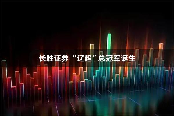 长胜证券 “辽超”总冠军诞生